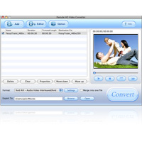 Screenshot af Pavtube HD Video Converter for Mac