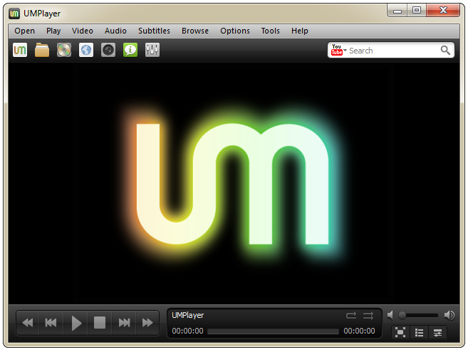 Screenshot af UMPlayer