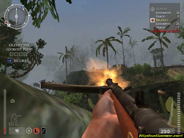 Screenshot af Medal of Honor  - Pacific Assault (SinglePlayer)
