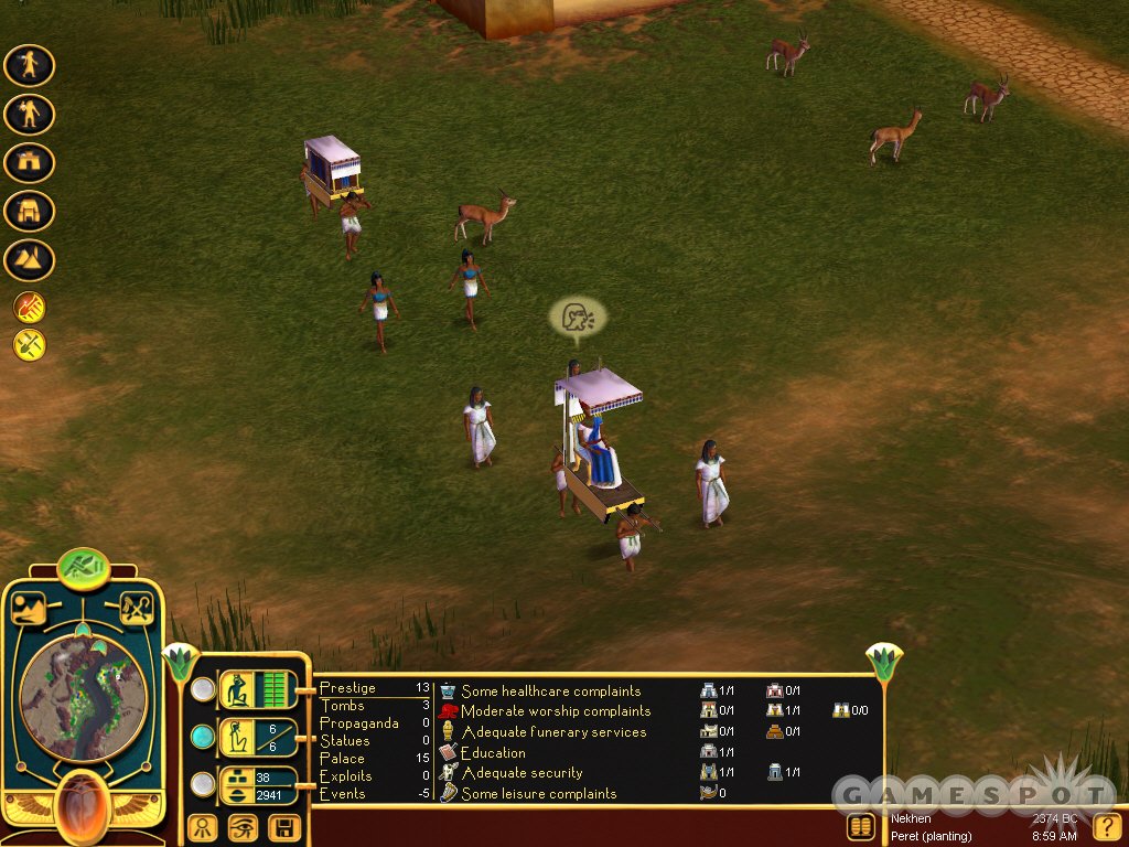 Screenshot af Immortal Cities: Children of the Nile