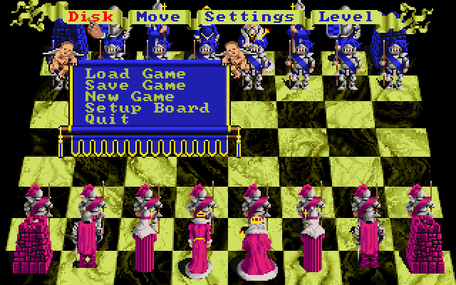 Screenshot af Battle Chess