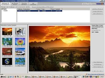 Screenshot af Webshots Desktop