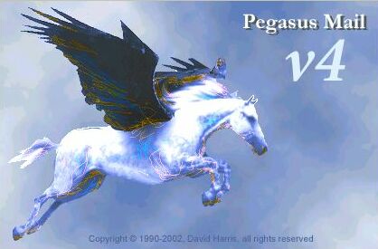 Screenshot af Pegasus Mail