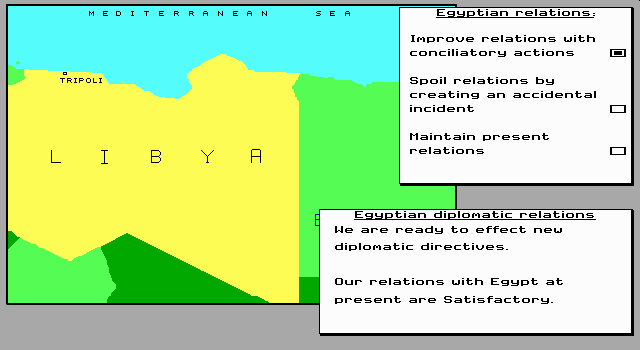 Screenshot af Conflict: Middle East Political Simulator