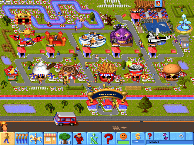 Screenshot af Sim Theme Park